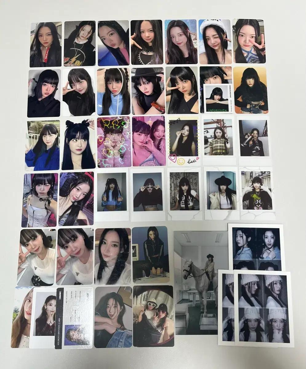 르세라핌 포카 굿즈 일괄