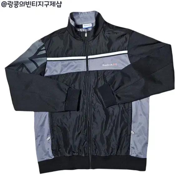 리복 빈티지 스트릿 빅로고 져지 자켓