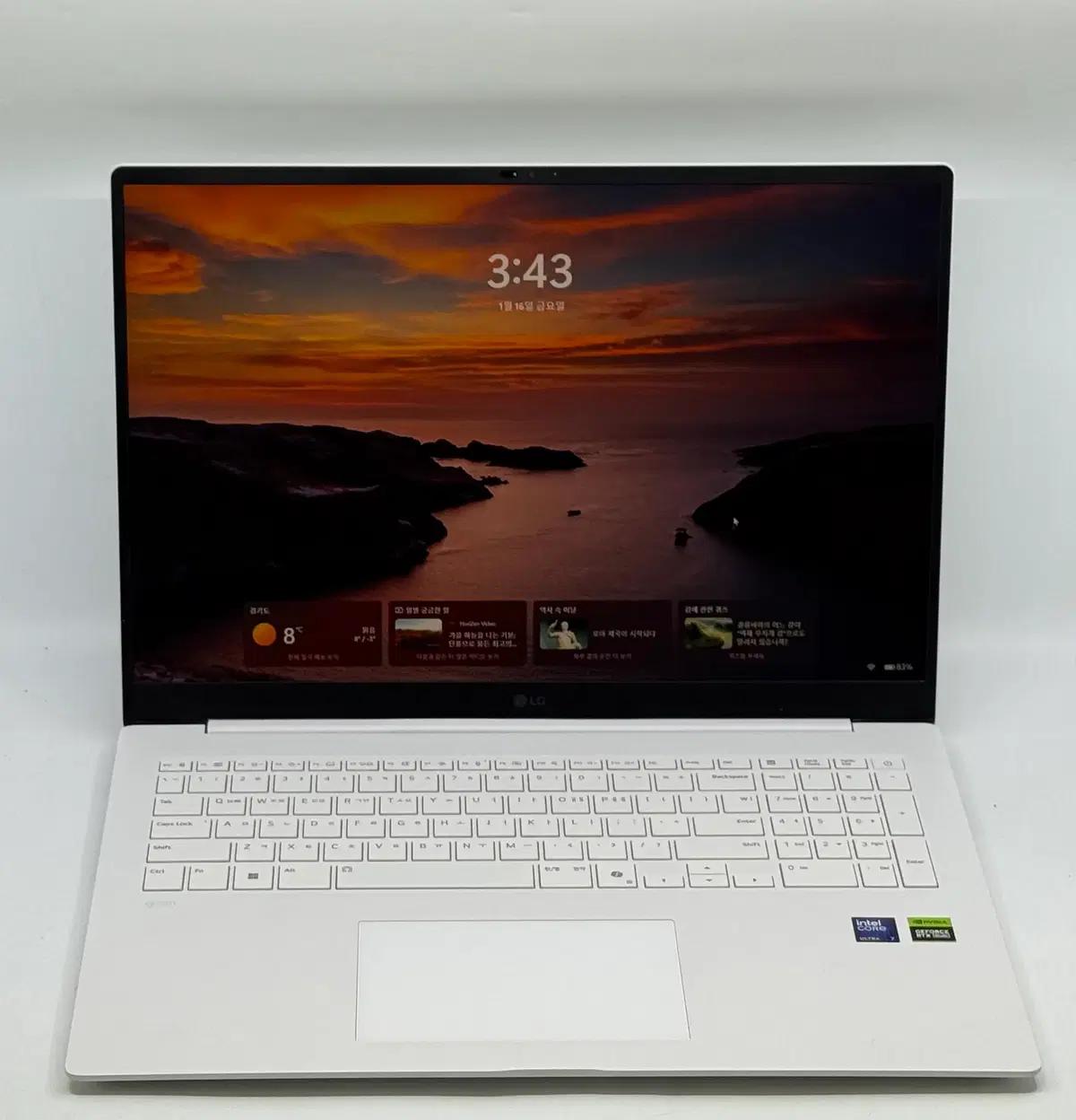 LG그램 프로17 17Z90TR-SDSWK 울트라7/RTX4050/32G
