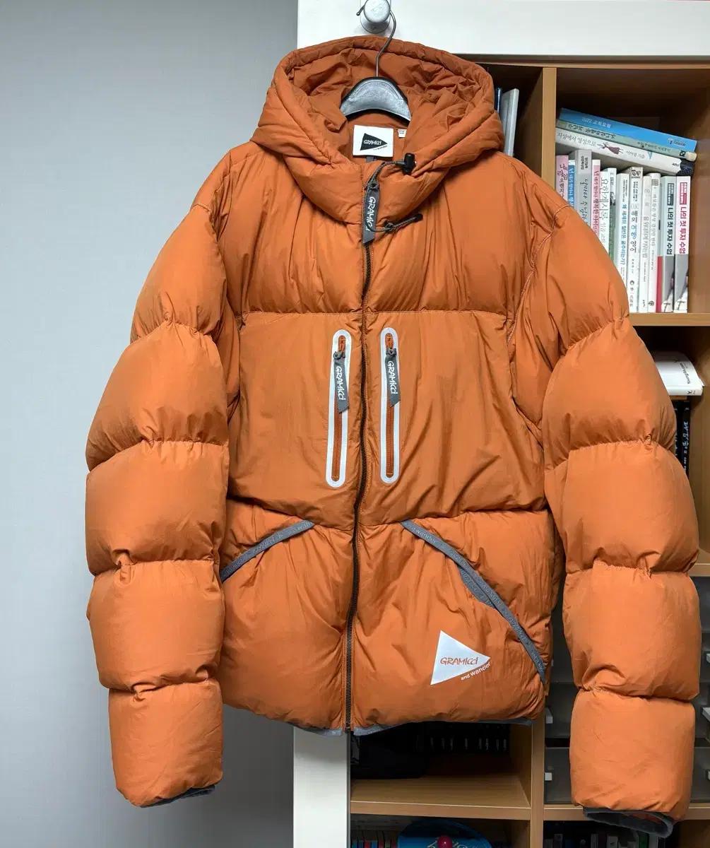 (아시아 2XL, US XL) 그라미치 앤드원더 푸퍼 자켓 오렌지