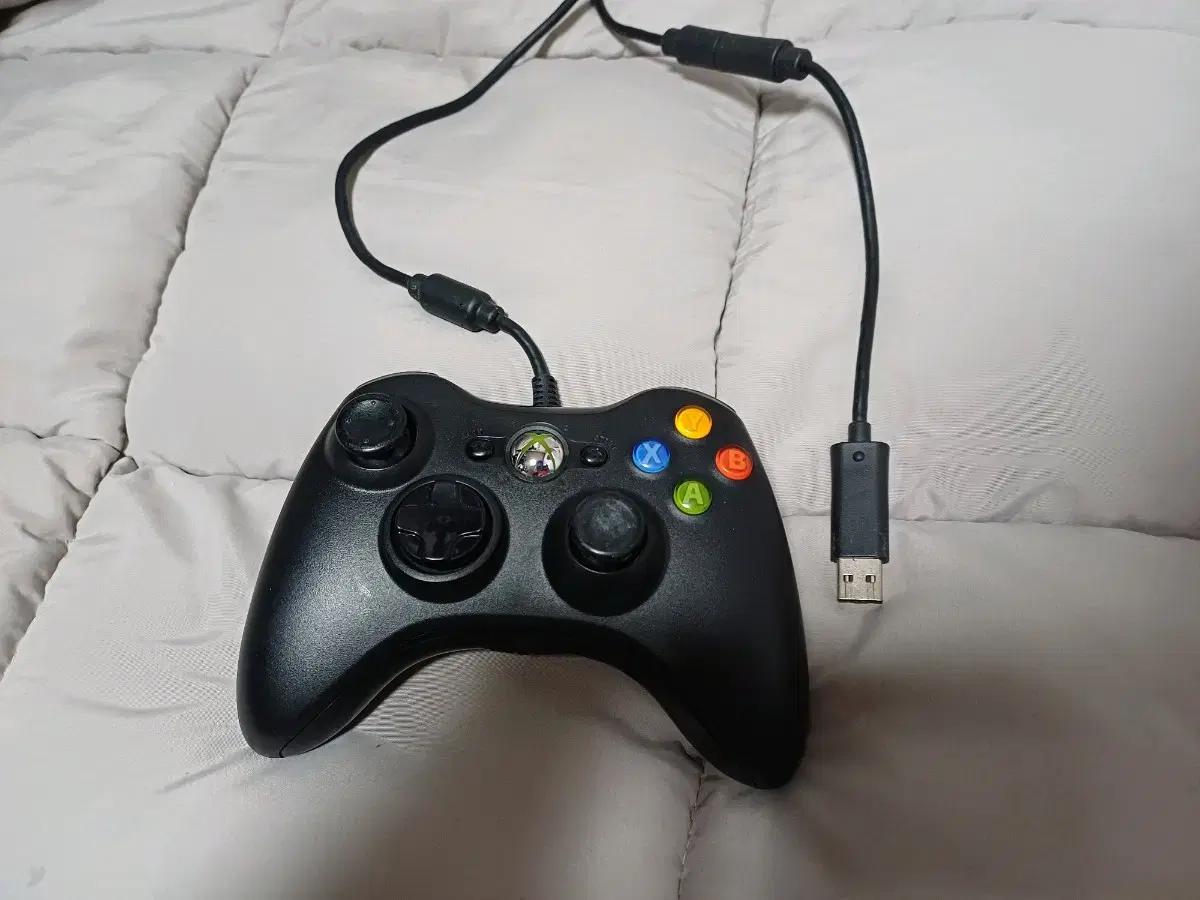 XBOX360 정품 유선 컨트롤러