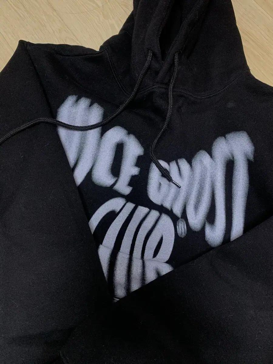 niceghostclub scream logo hoodie S
