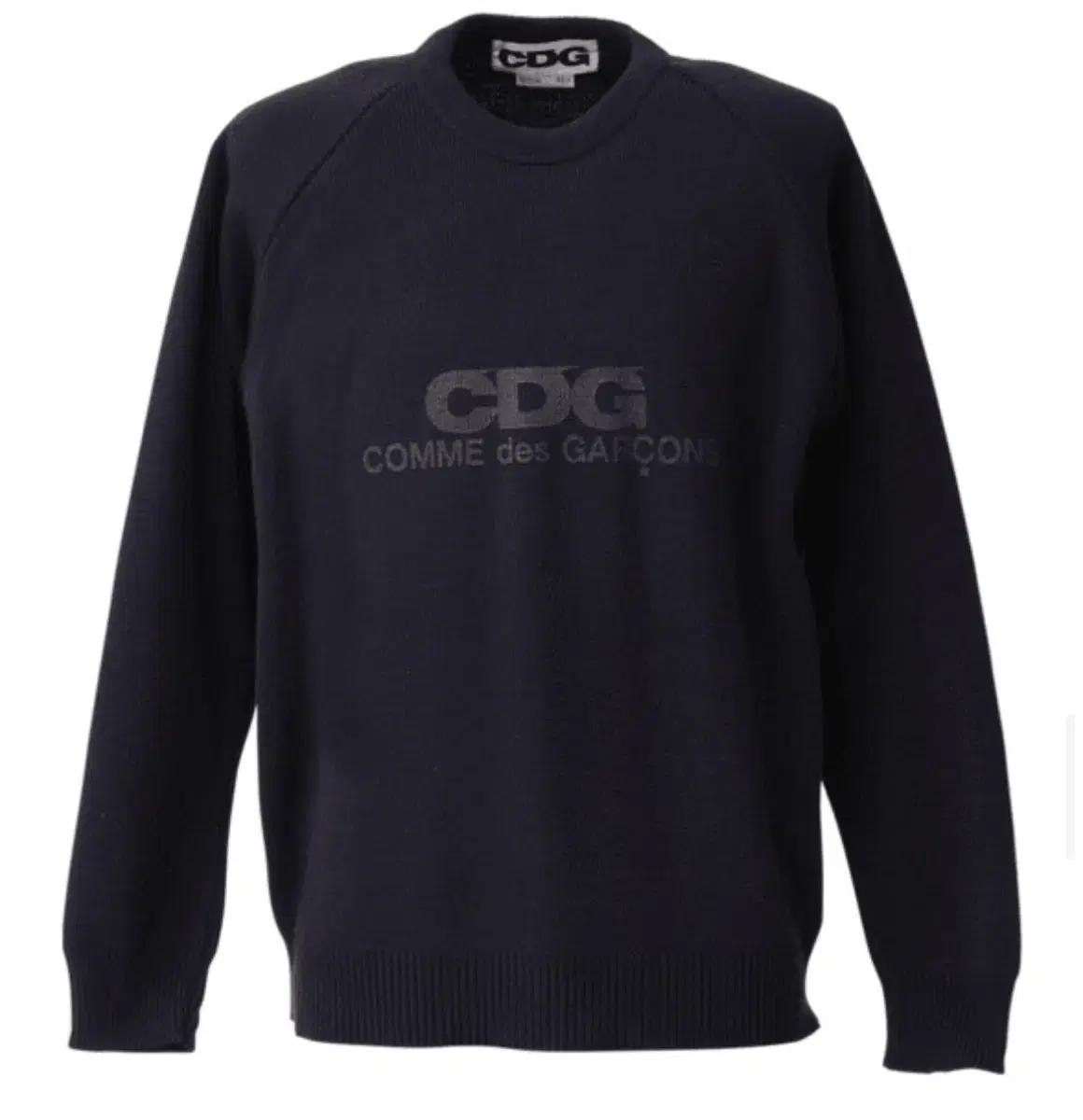 꼼데가르송 CDG 니트 네이비