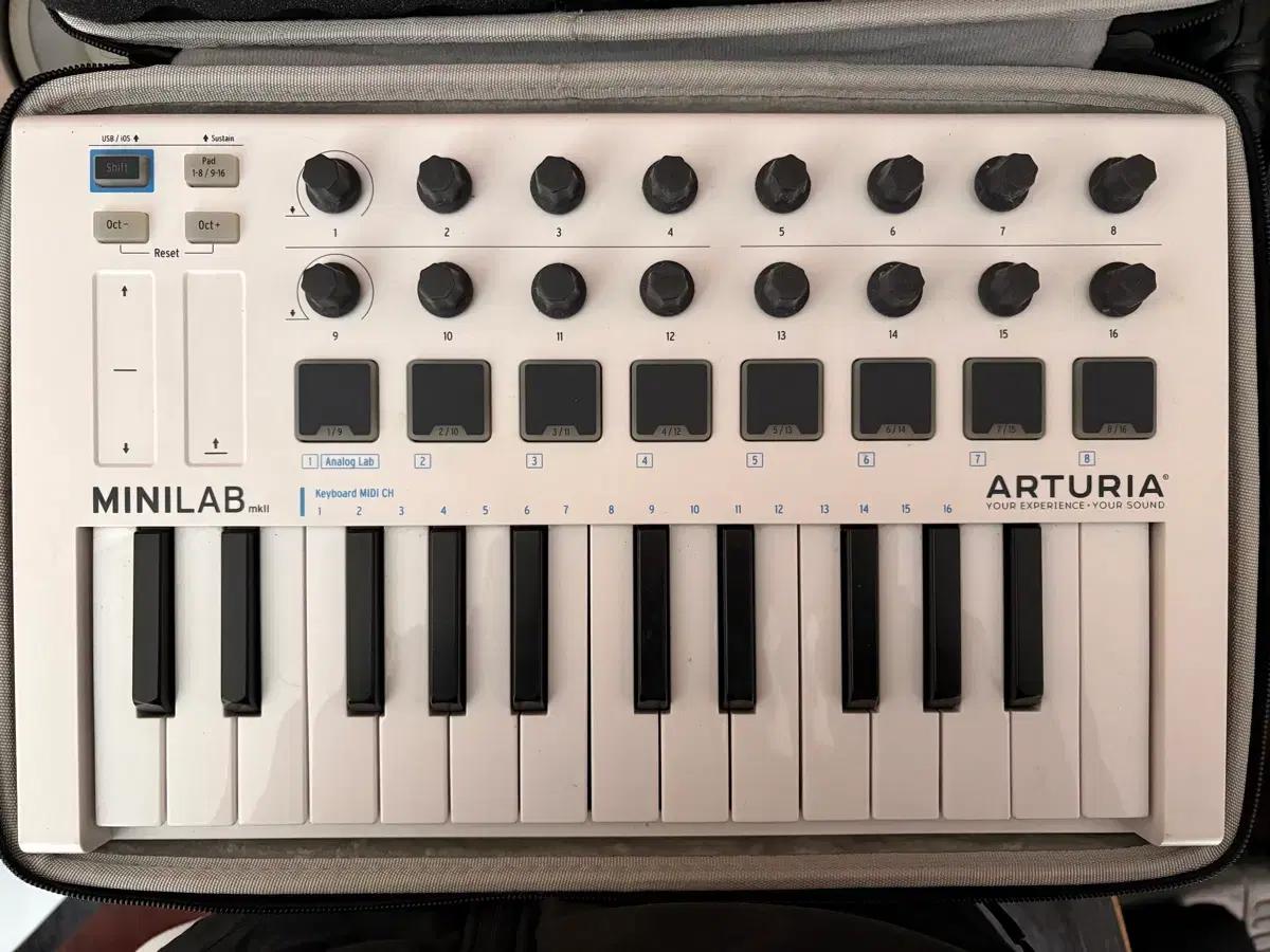 아투리아 MiniLab mkII 미디 컨트롤러