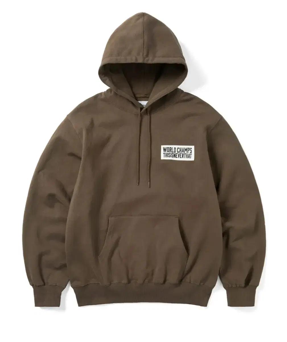 [L] 디스이즈네버댓 Scrap Applique Hoodie