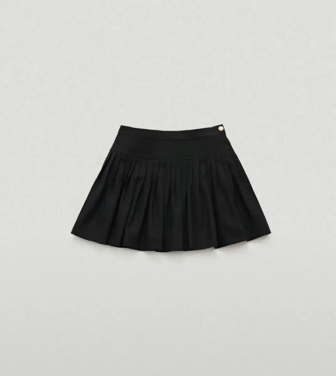 더바넷 Karelian Pleats Mini Skirt 스커트 블랙 m