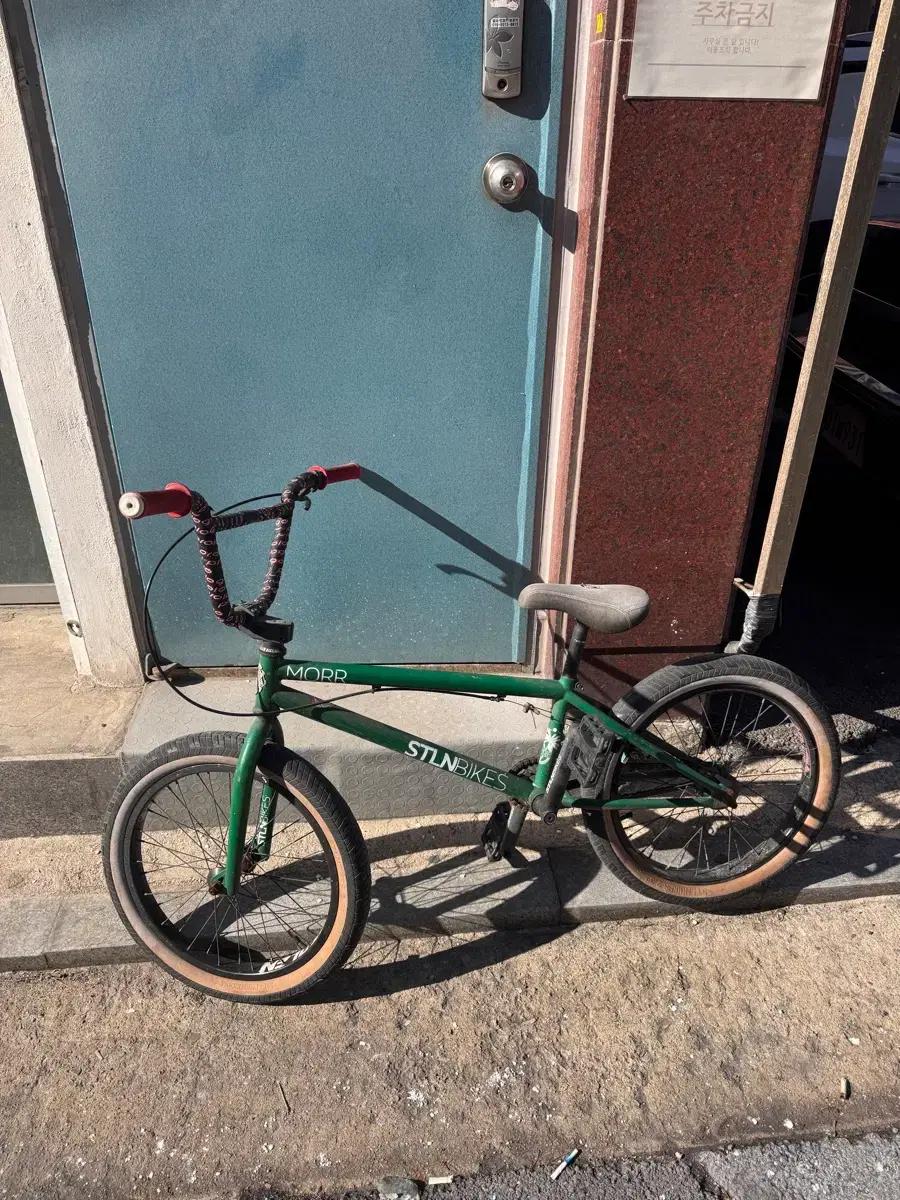 STLNBIKES MORR BMX 자전거 그린