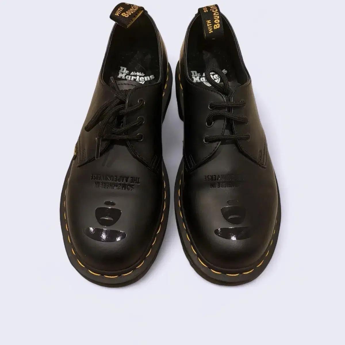 닥터마틴 X 베이프 AAPE 1461 스무스 가죽 옥스퍼드 슈즈 250