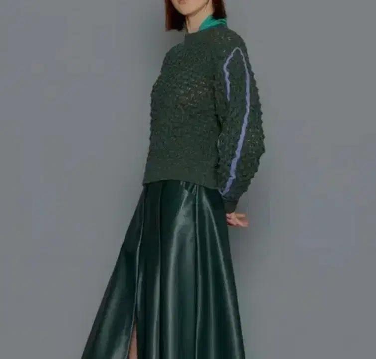 [F]제너럴아이디어 볼륨 니트