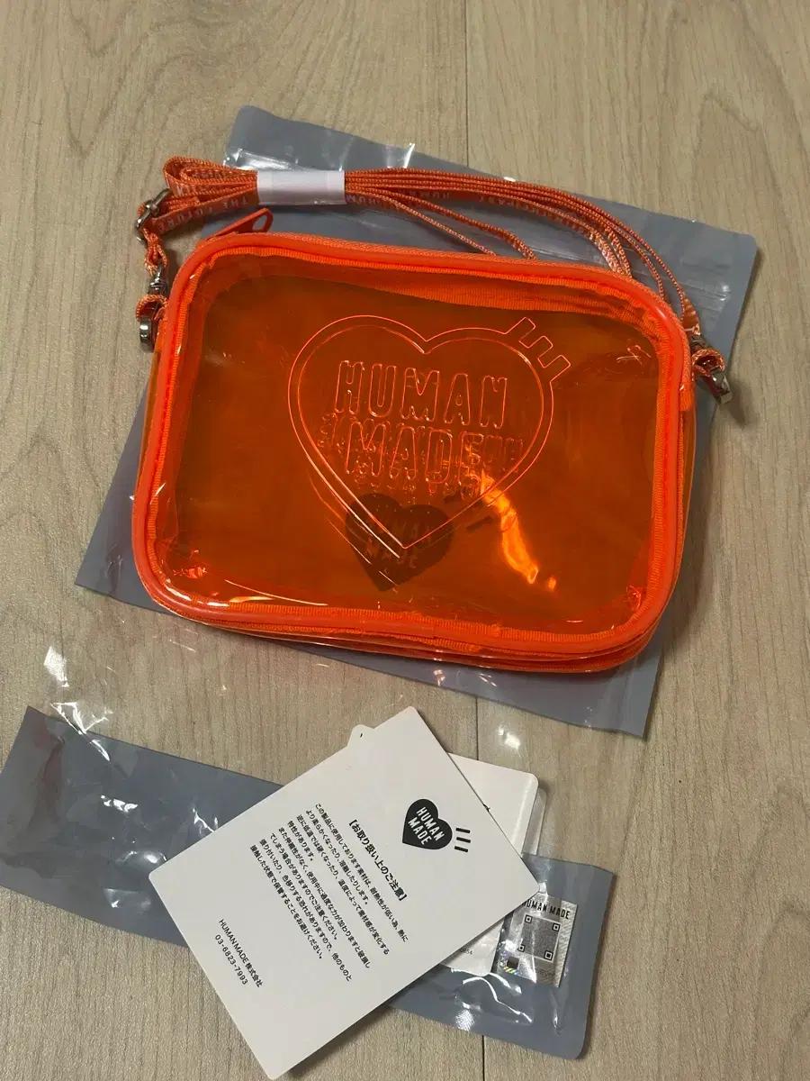 휴먼 메이드 PVC 파우치 스몰 오렌지 새상품
