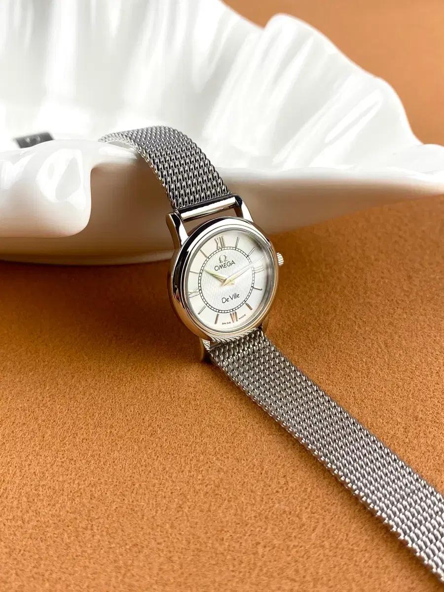OMEGA Lady De Ville steel watch