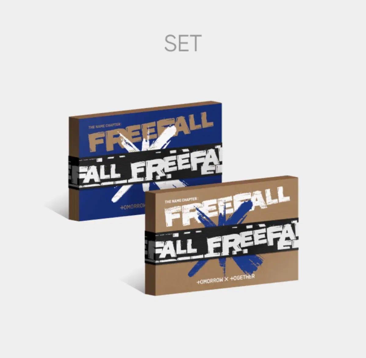 투바투 FREEFALL 앨범