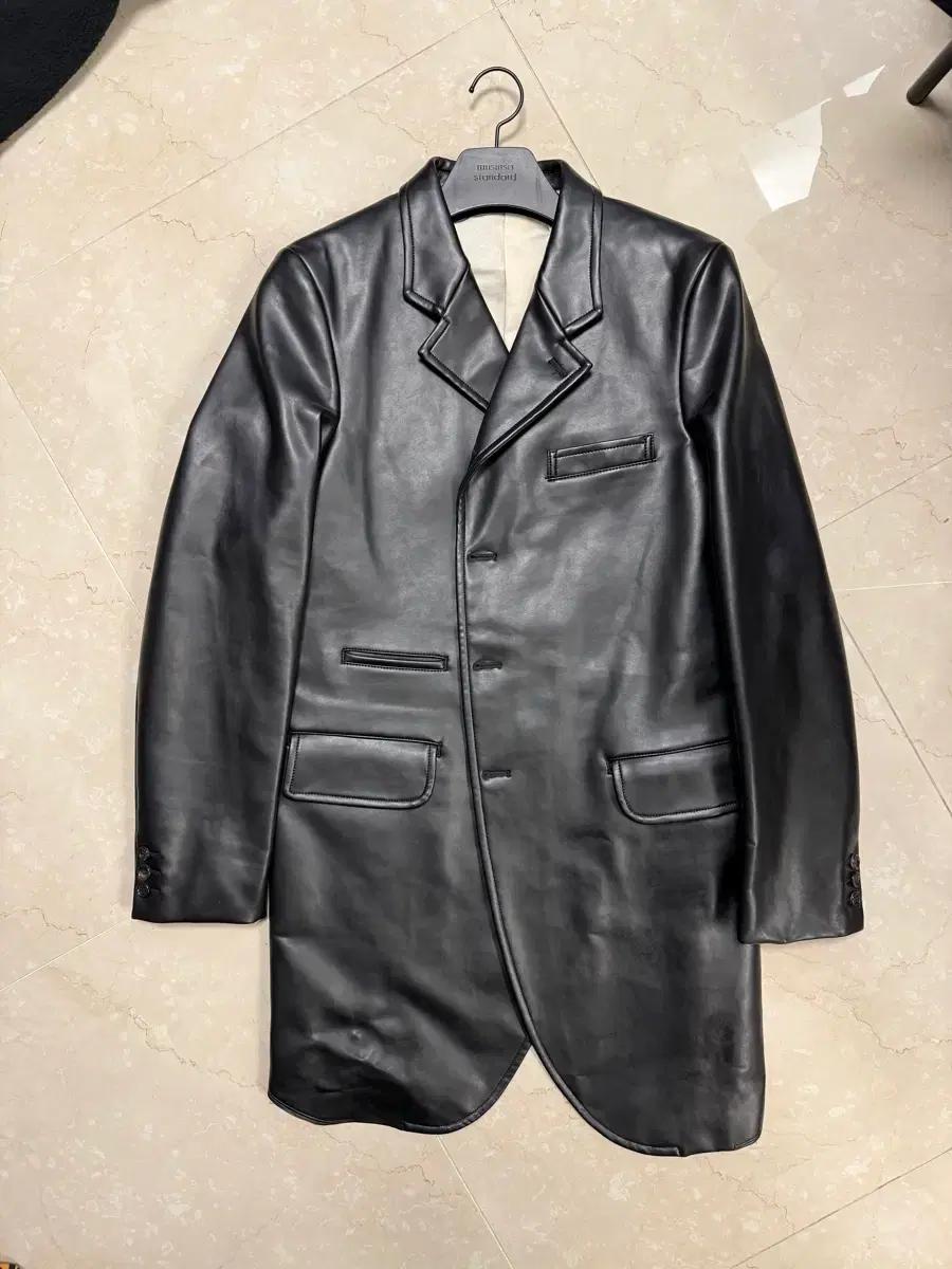 Comme des garcons homme plus 레더 자켓