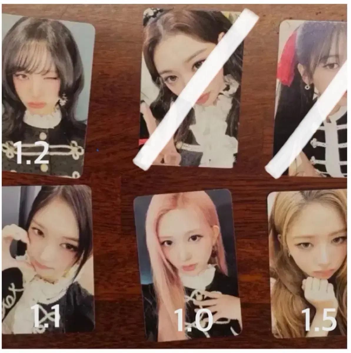 가을) 아이브 광저우 중국 럭드 포카 분철 시크릿