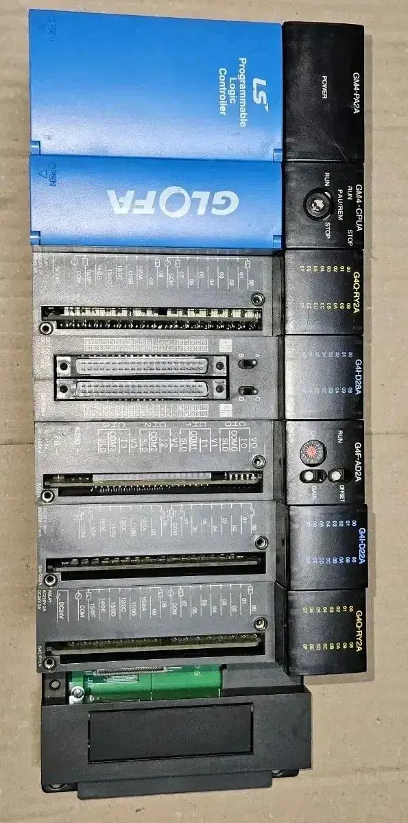 LS 글로파 GLOFA MASTER-K GM4-CPUA 세트 일괄판매