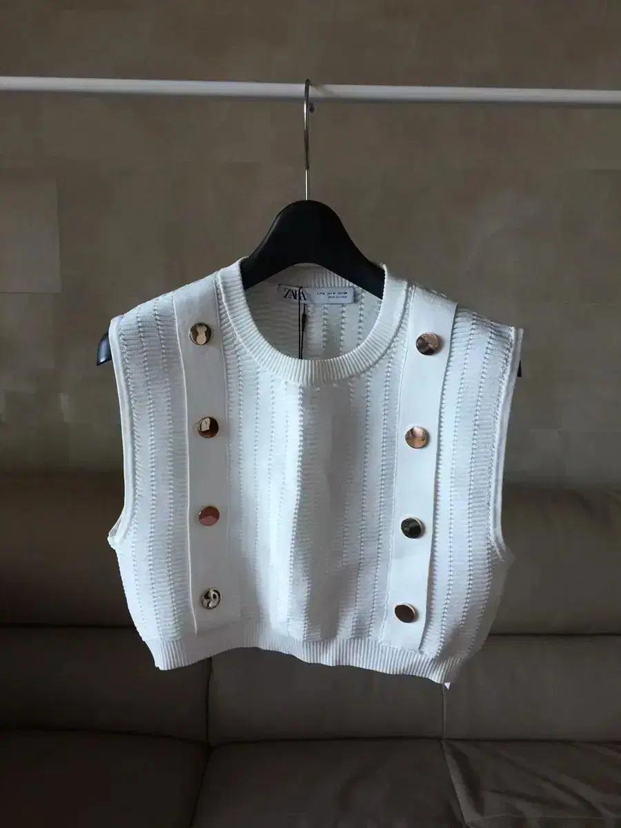 자라 ZARA 여름 니트 베스트 조끼 새상품