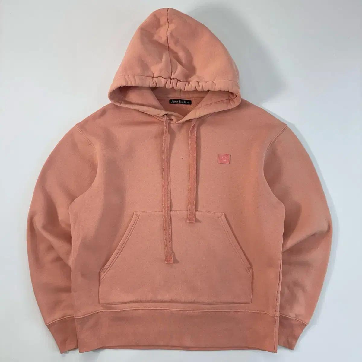 Acne studios  아크네 스튜디오 페리스 페이스 코랄 후드티