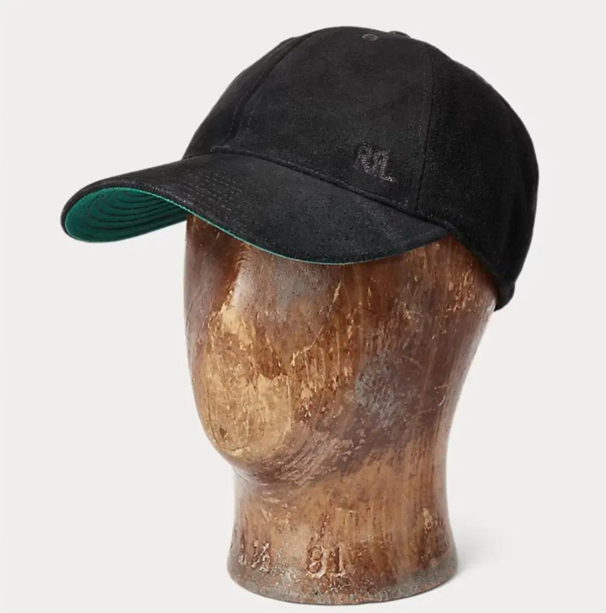 RRL,더블알엘, 러프아웃 스웨이드, 볼캡(Black)