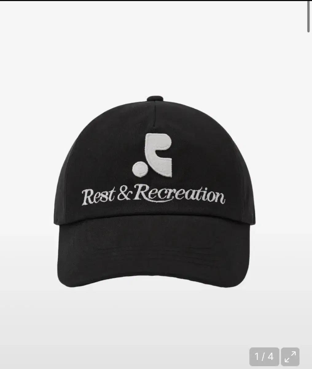 Rest & Recreation 볼캡 블랙