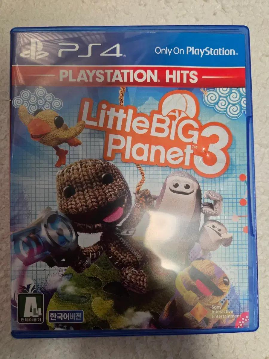 ps4 플스4 리틀빅플래닛3(중고/정발/한글)