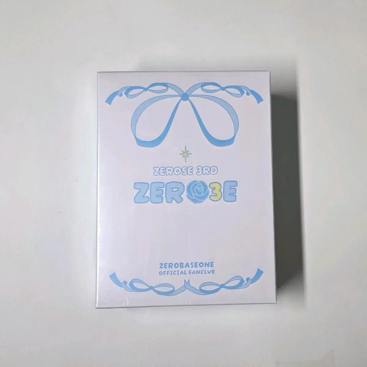 제베원 제로베이스원 제로즈 팬클럽 키트 3기 zb1