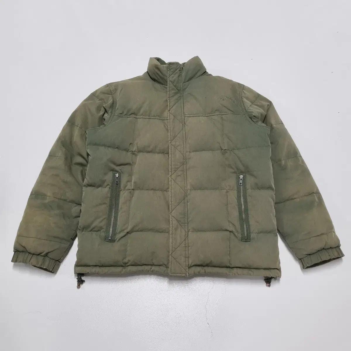 빈티지 STUSSY GEAR 선페이드 패딩 자켓 - XL