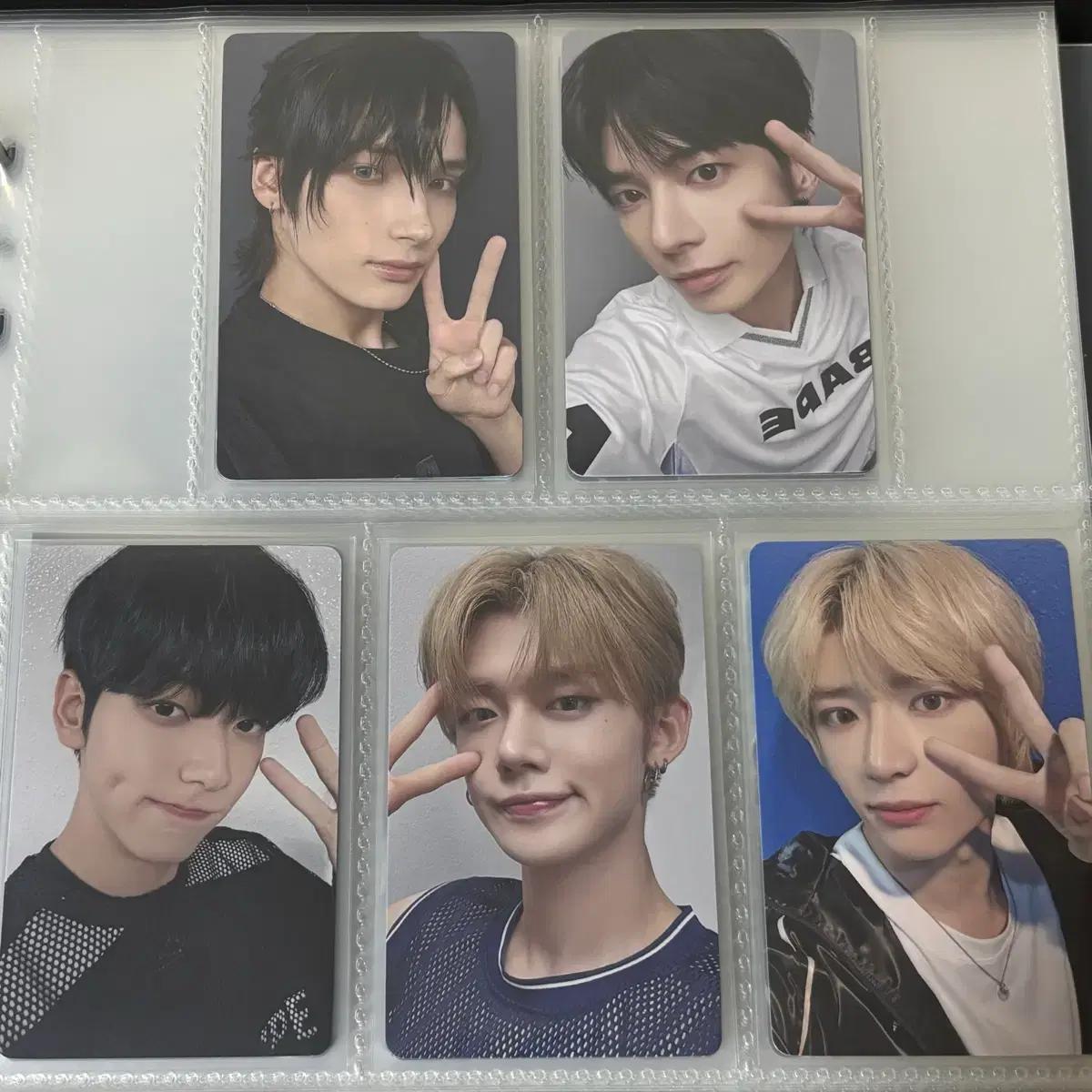TXT 투바투 별의장 생츄어리 유니버셜 특전 일괄