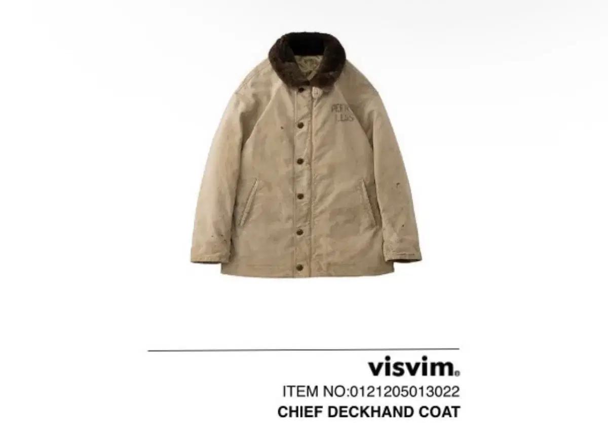 [2]비즈빔(visvim) 치프 덱핸드 코트 21aw deck hand