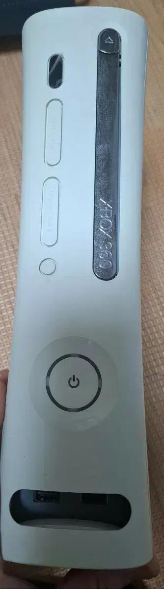 XBOX360 본체, 전원어뎁터, 영상케이블