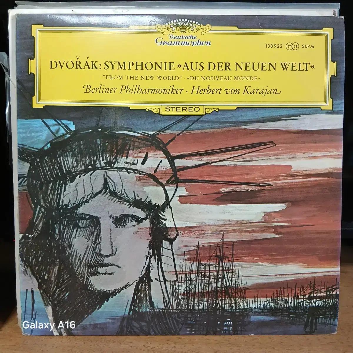 도보르자크 신세계 교향곡 LP Deutsche Grammophon