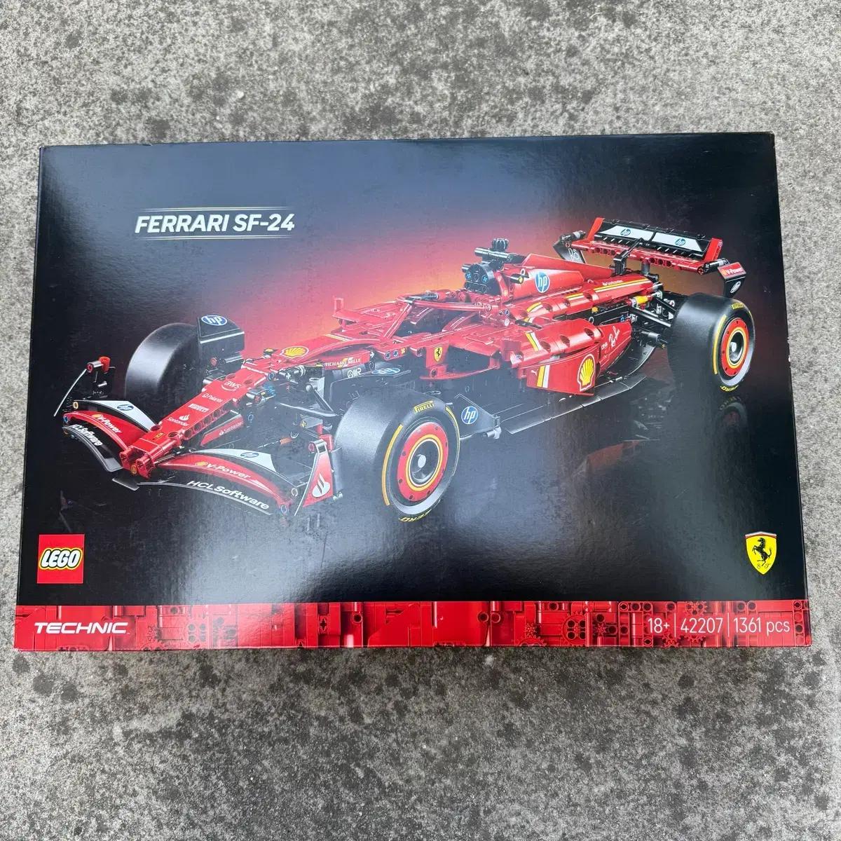 레고 테크닉 42207 페라리 Ferrari SF-24 F1 새상품