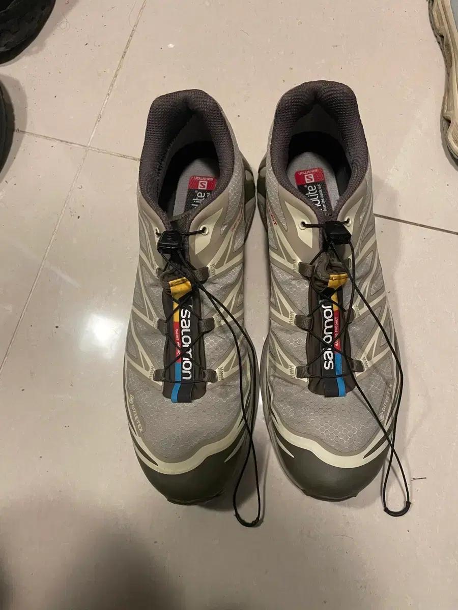살로몬xt-6 gtx 고어텍스 285 빈티지카키
