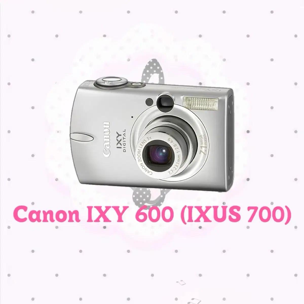 [*준민트급!/한국어!] 캐논 IXY 600 (IXUS 700)