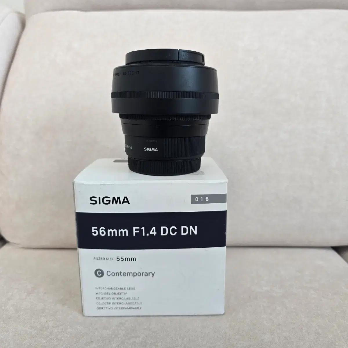 후지 X마운트 시그마 56mm f1.4