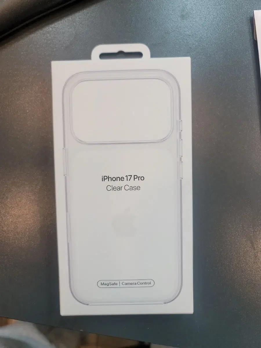 정품 애플 아이폰 17 Pro 투명 케이스 MagSafe