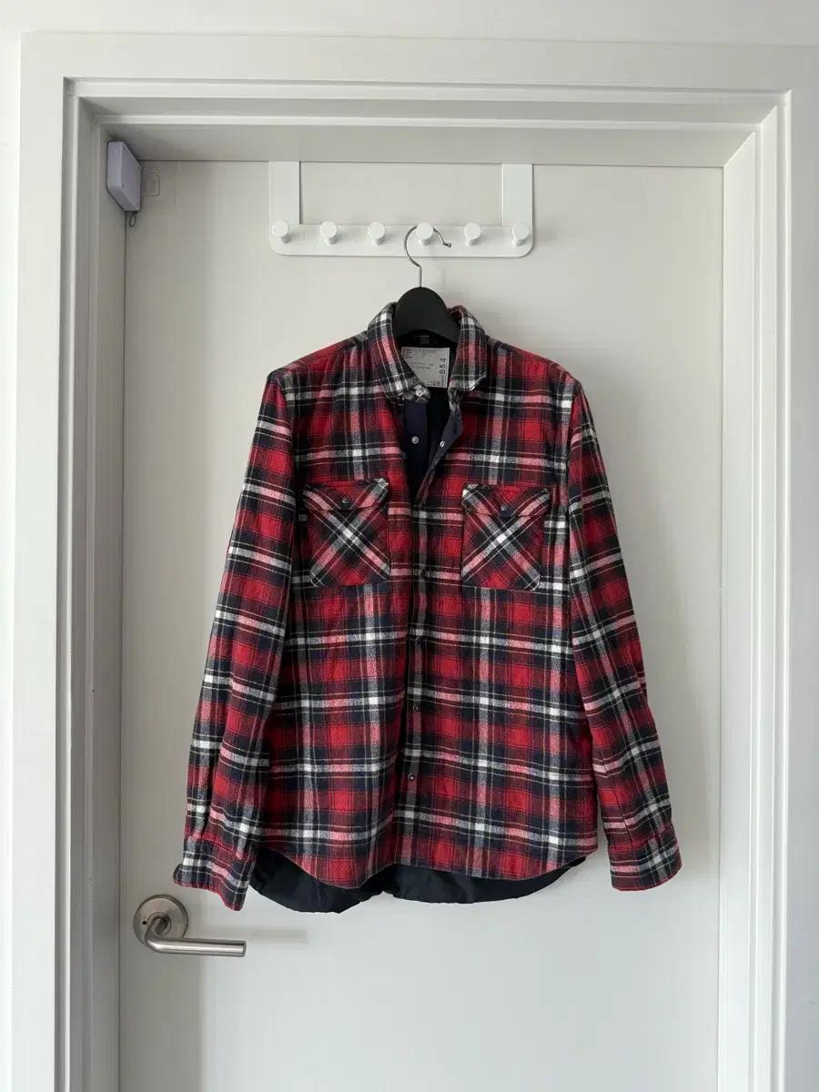 sacai 패딩셔츠 2사이즈