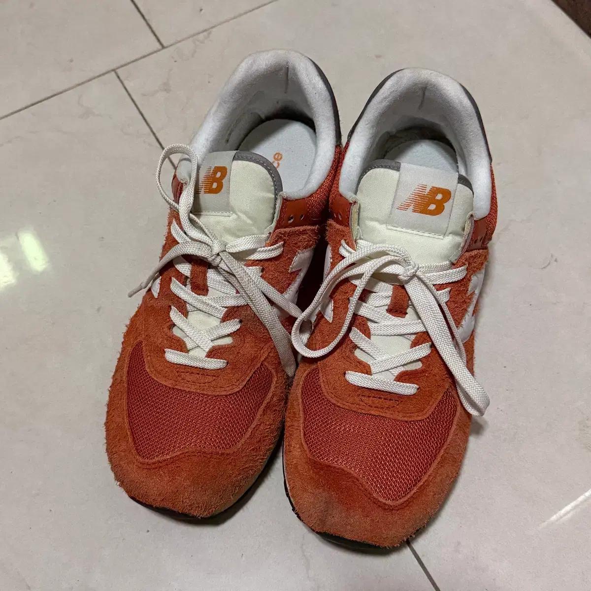 뉴발란스 574 헤리티지 오렌지 290