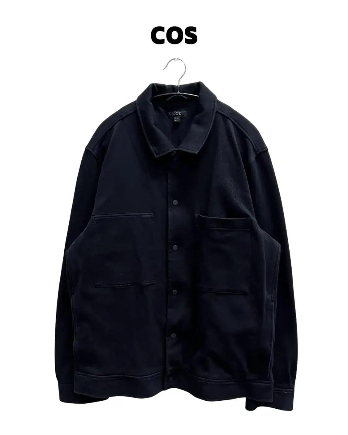(XL) COS 트윌 자켓 다크네이비