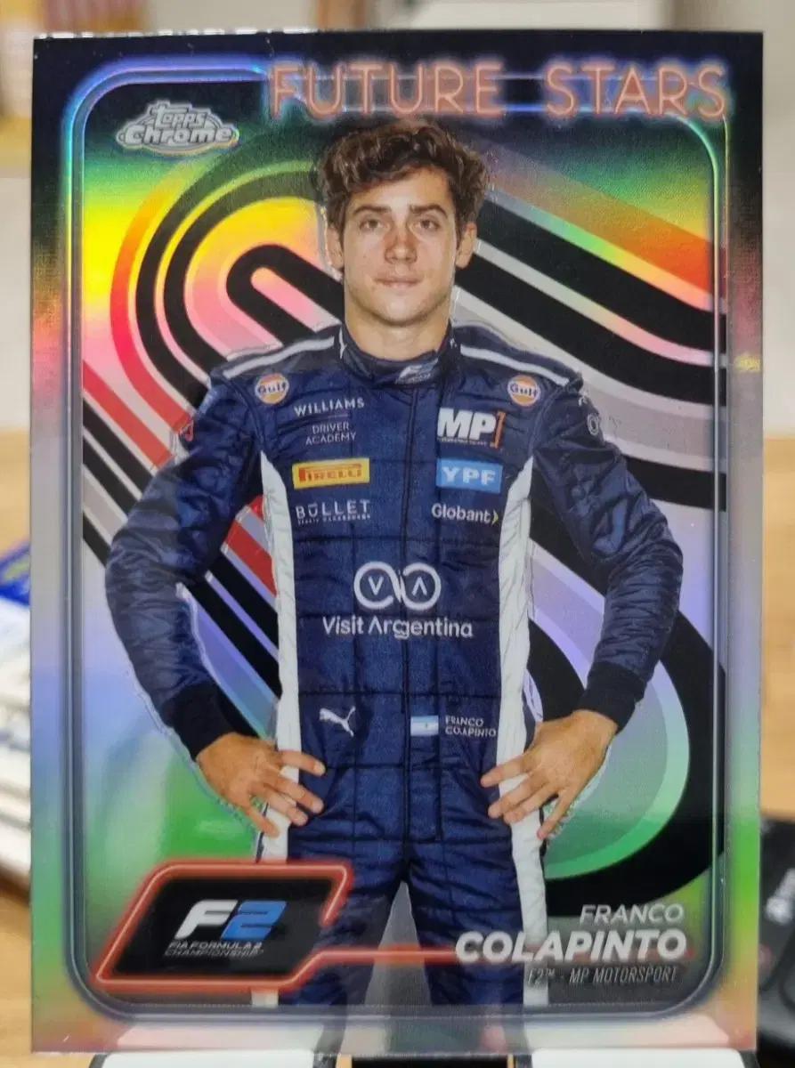 2024 F1 탑스 크롬 콜라핀토 리플렉터 카드