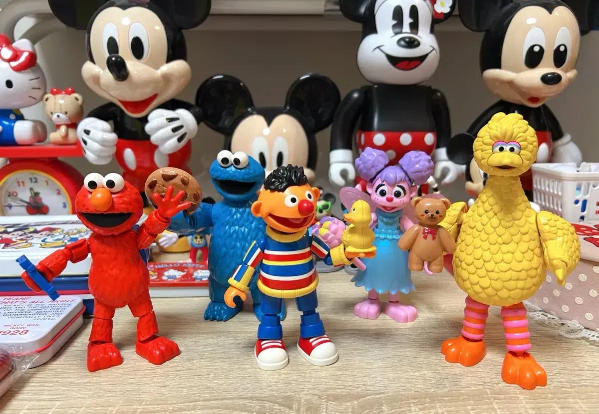 SESAME STREET 액션조립피규어 세서미스트리트 4종세트