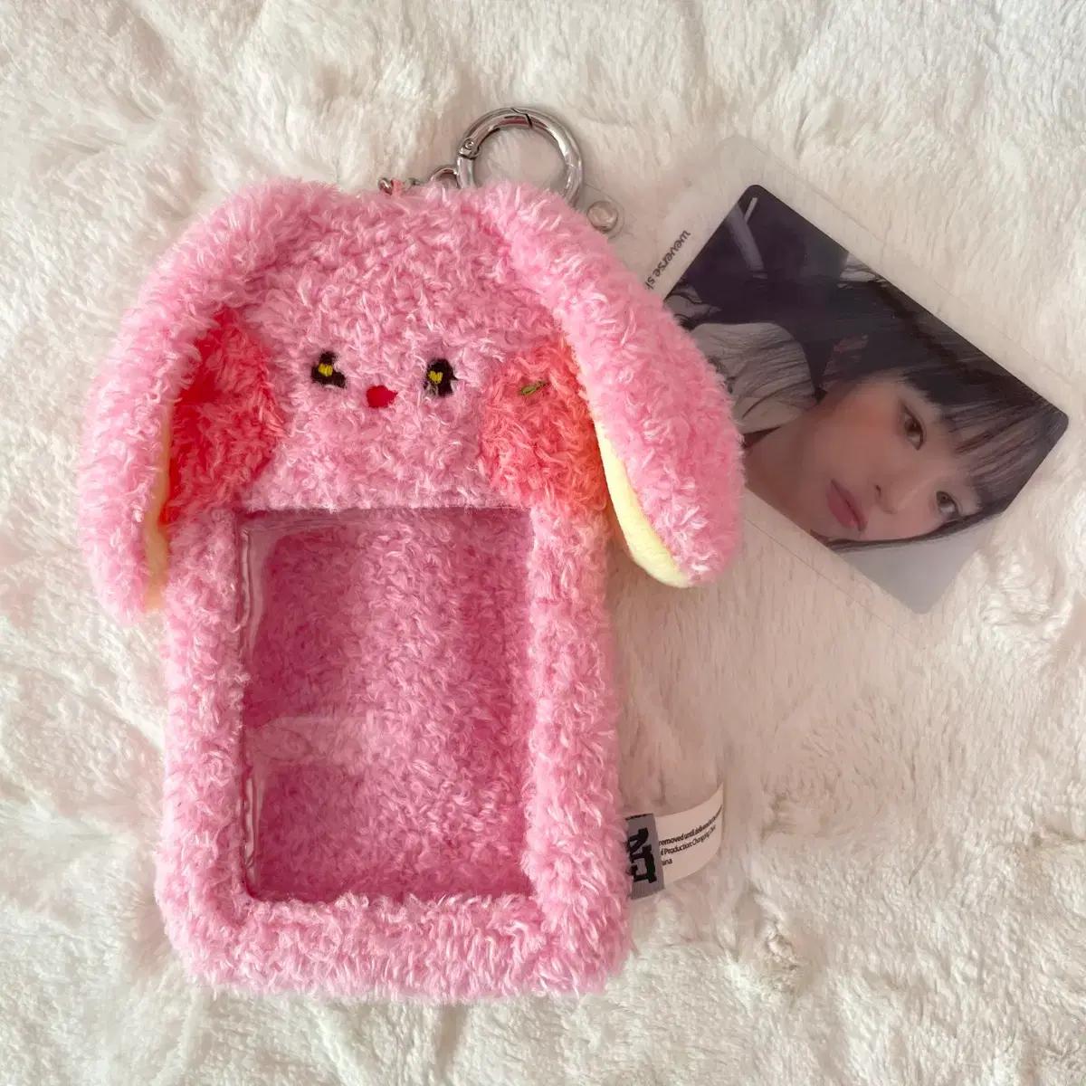 뉴진스 하니 라인프렌즈 버니니 bunini 포카홀더 플러시 엔제이지njz