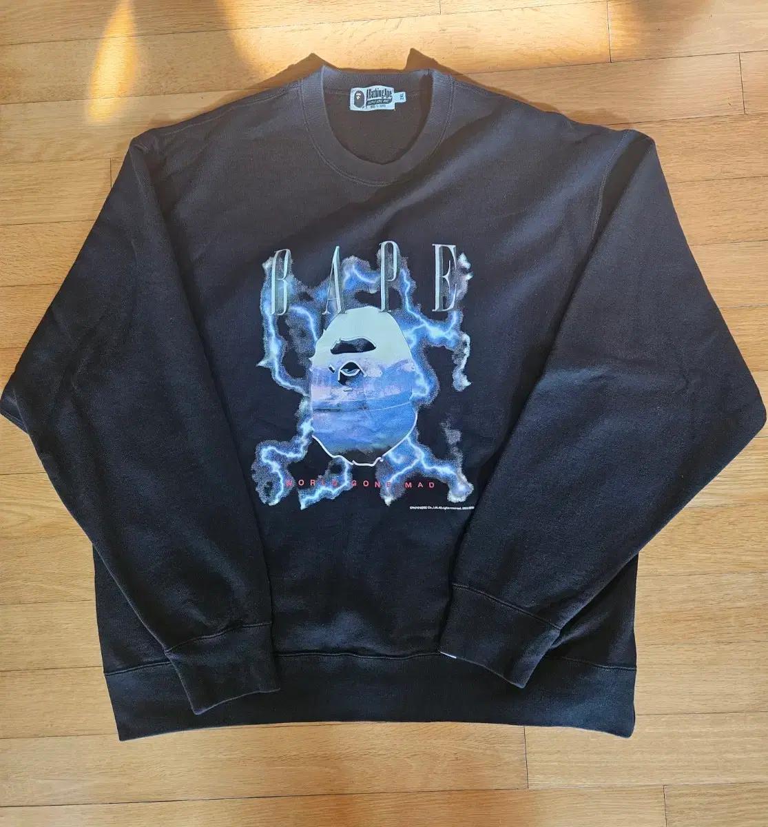 베이프 라이트닝 크루넥 [2XL]