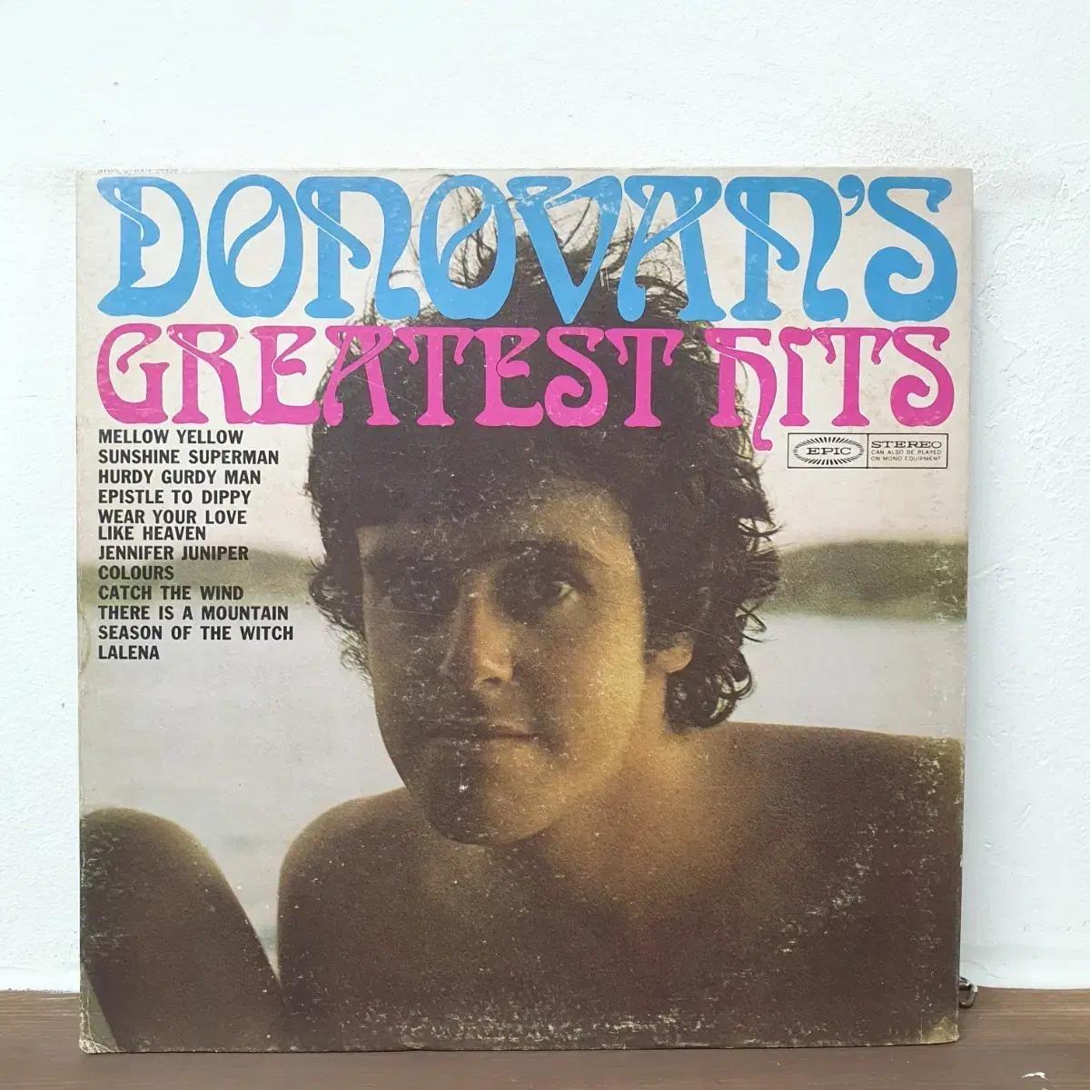 도노반 DONOVAN'S greatest Hits LP 미국반