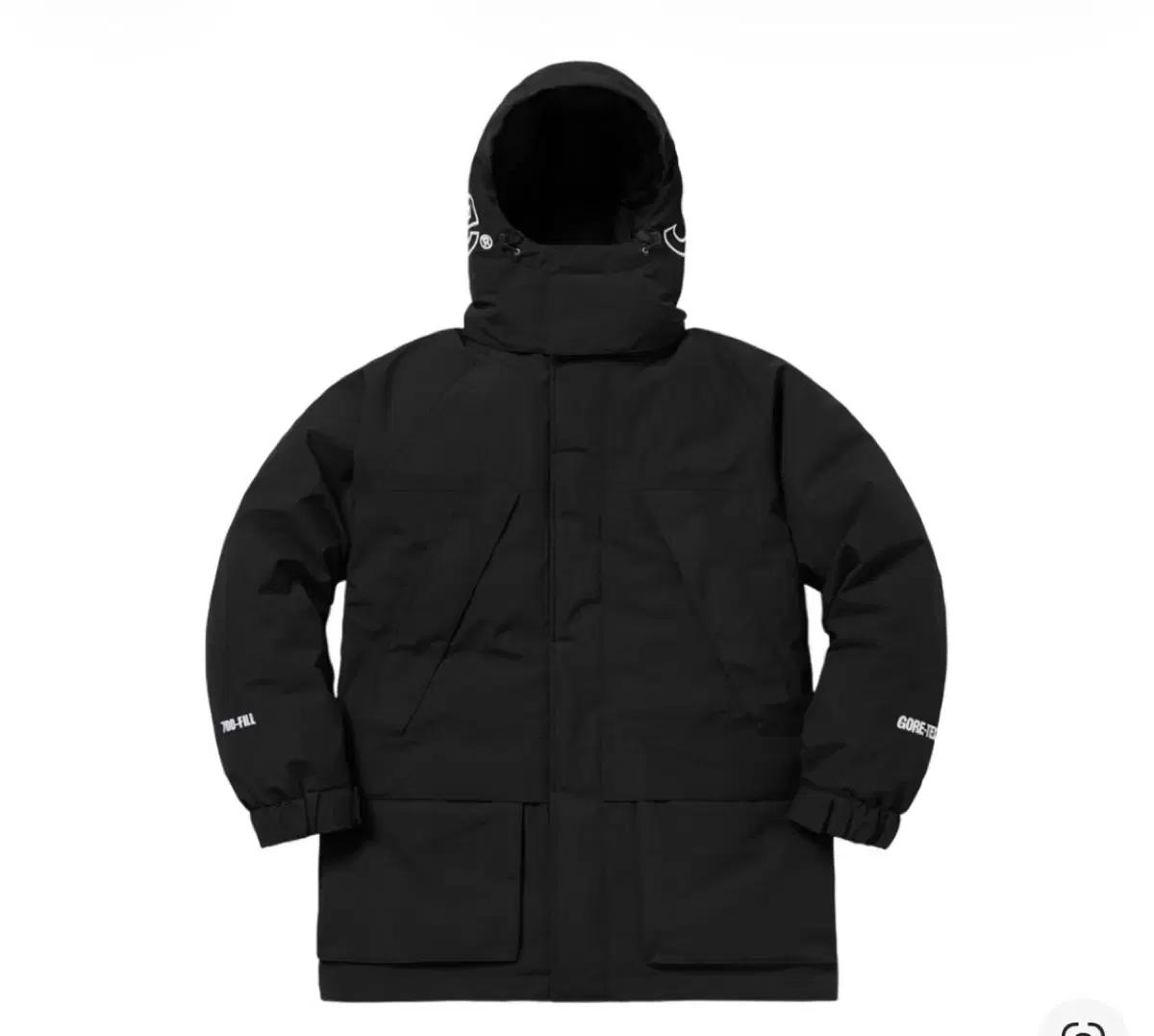 [L] 슈프림 18FW 고어텍스 700필 다운 파카 블랙 패딩