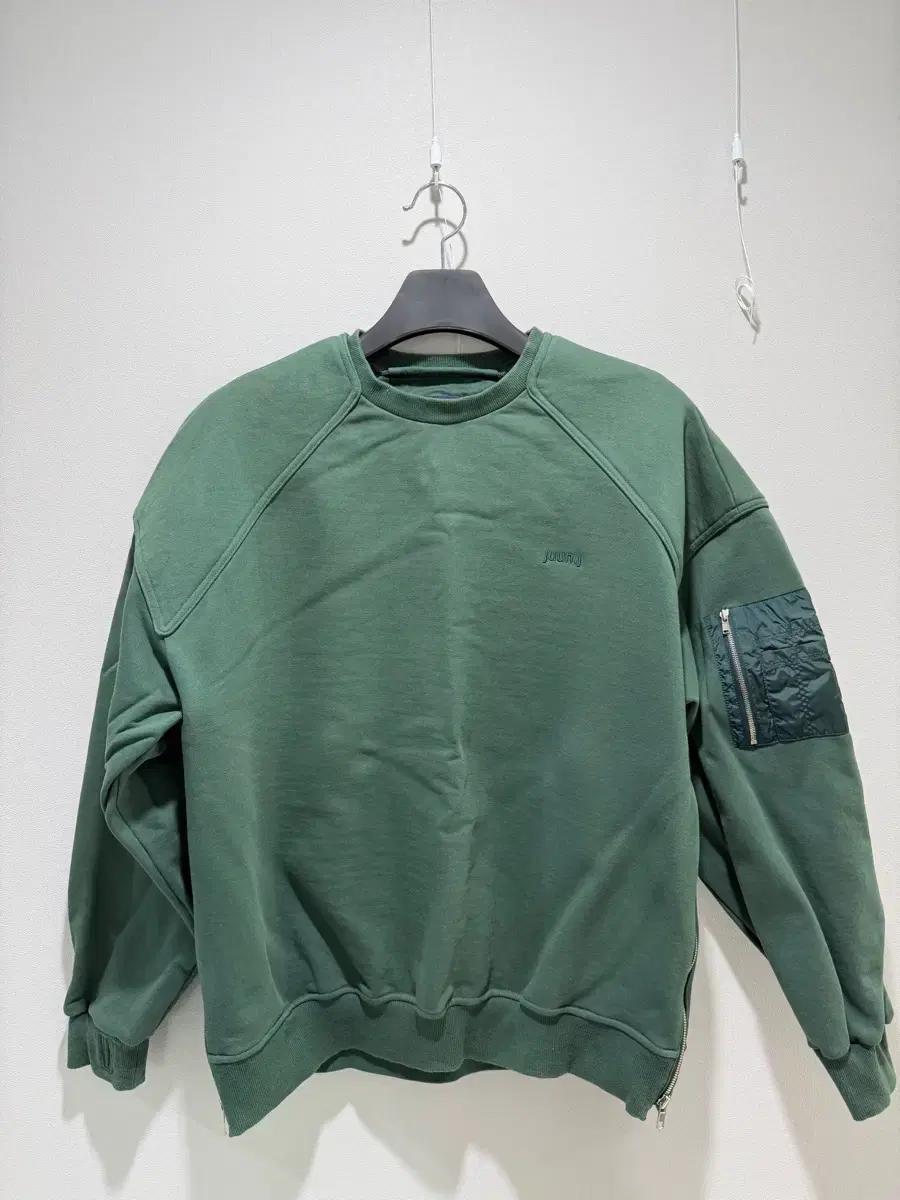 준지사이드 지퍼MA-1스웨트셔츠s(105~110)