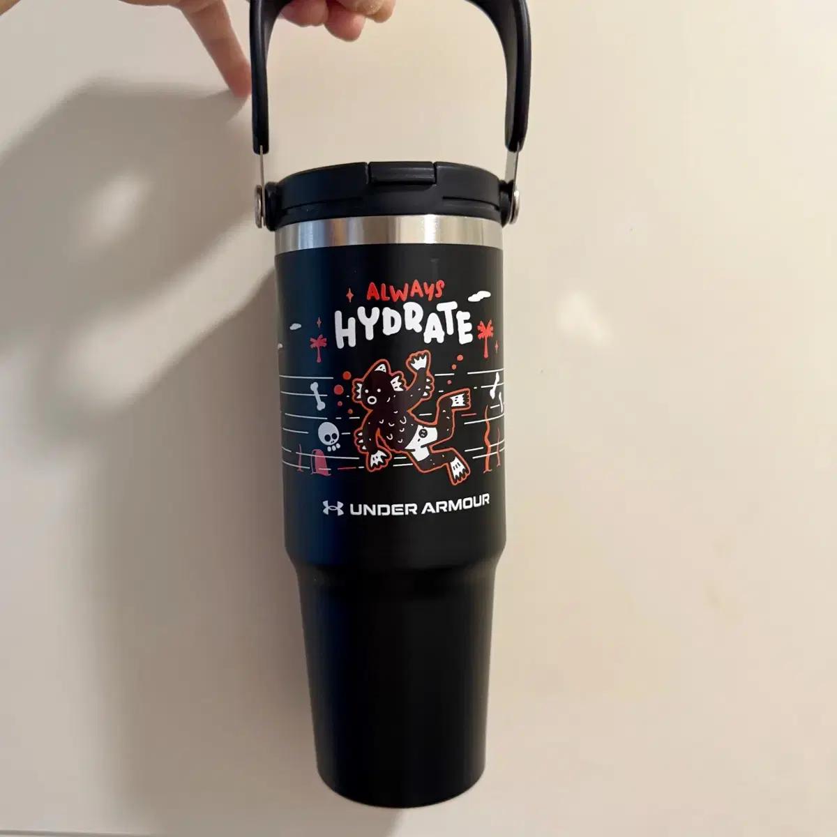 (새상품) 언더아머 텀블러 30oz - 887ml (스테인리스, 대용량)