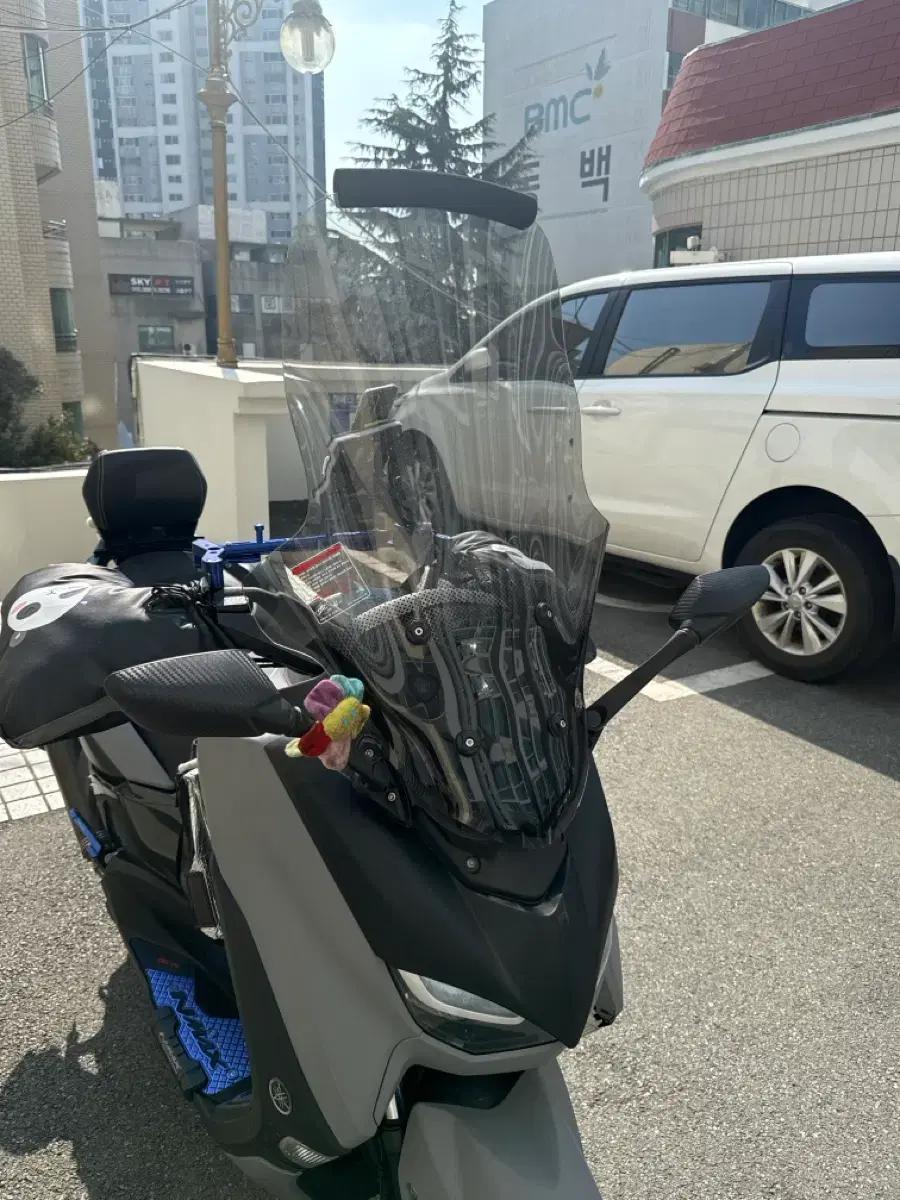 Nmax125 순흥롱스크린+브라켓 판매