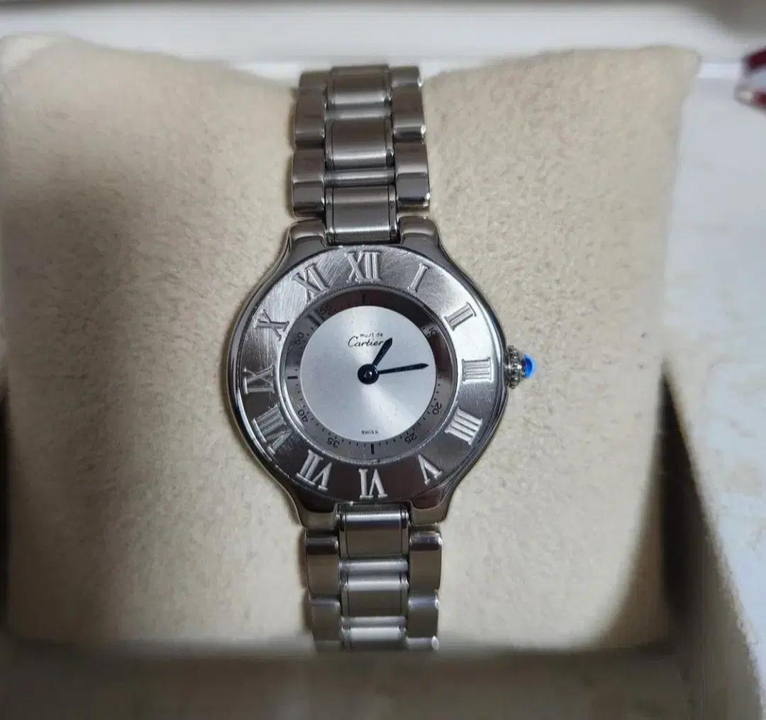 까르띠에 Cartier 머스트 21(21세기, 21c) 쿼츠 스틸