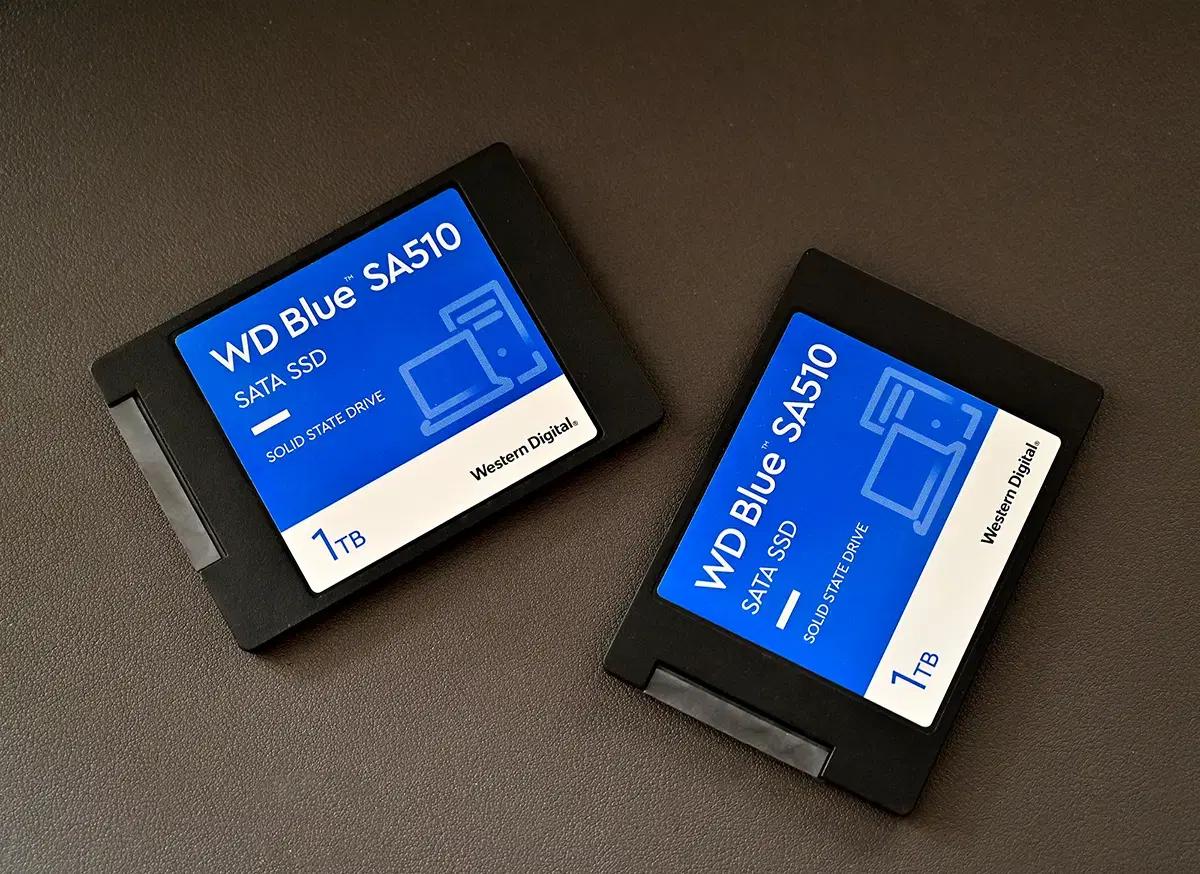 WD Blue SA510 SATA SSD 1TB*2개 정품