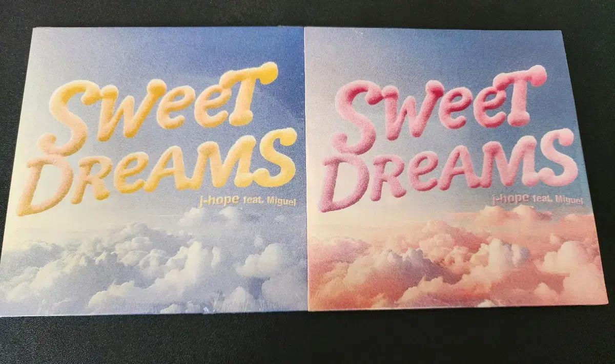 방탄 제이홉 스윗드림 싱글 jhope sweetdeams cd